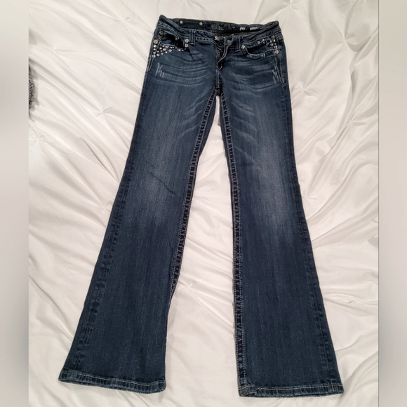 Miss Me Boot Cut Jeans Size 30 x 35 - Picture 15 of 15